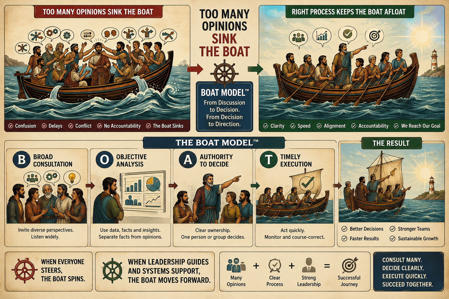 The BOAT Model infographic